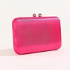 Beautiful for Rhinestone Evening Bag Hard Box Clutch Crossbody Bag All-match Messenger Bag for Evening Party Dating Green less