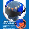 Прочная и безопасная 3D-контурная подушка для путешествий, 100% блокировка света, маска для сна без давления на глаза, мягкие регулируемые аксессуары для путешествий, самолет