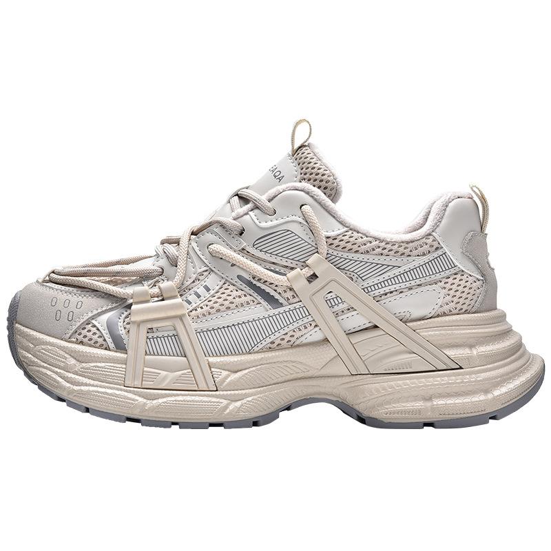 Winter new thick-soled velvet dad shoes casual sports shoes women 35231