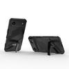 Для iPhone 17 Air Чехол с 2 шт. Закаленное стекло WANLONFENG Серия KK ПК ТПУ Чехол для телефона Подставка Точные вырезы