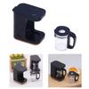 1:12 Scale Coffee Machine Coffee Maker Rotend-Play Kid Cookware Kitchen Realistic Double Houses Cooking Cookware