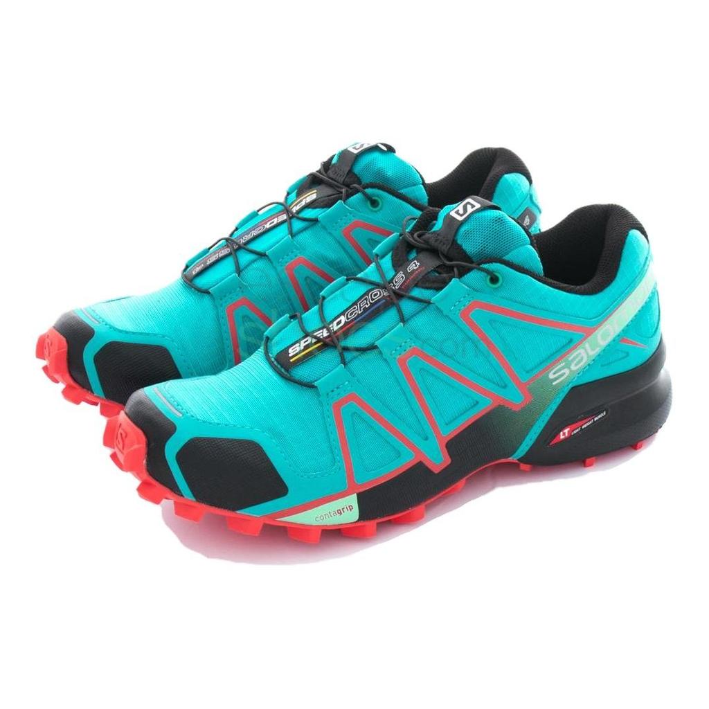 SALOMON Speedcross 4 Low Удобная Прочная Функциональная Обувь для Активного Отдыха Женская Обувь Озерно-Синий 383102