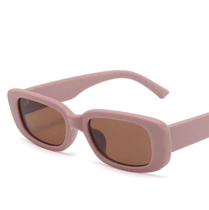 Small Square Rectangle Sunglasses Women Square Sunglasses 90s Retro Eyewear Vintage Candy Color Sunglasses Lentes Sol