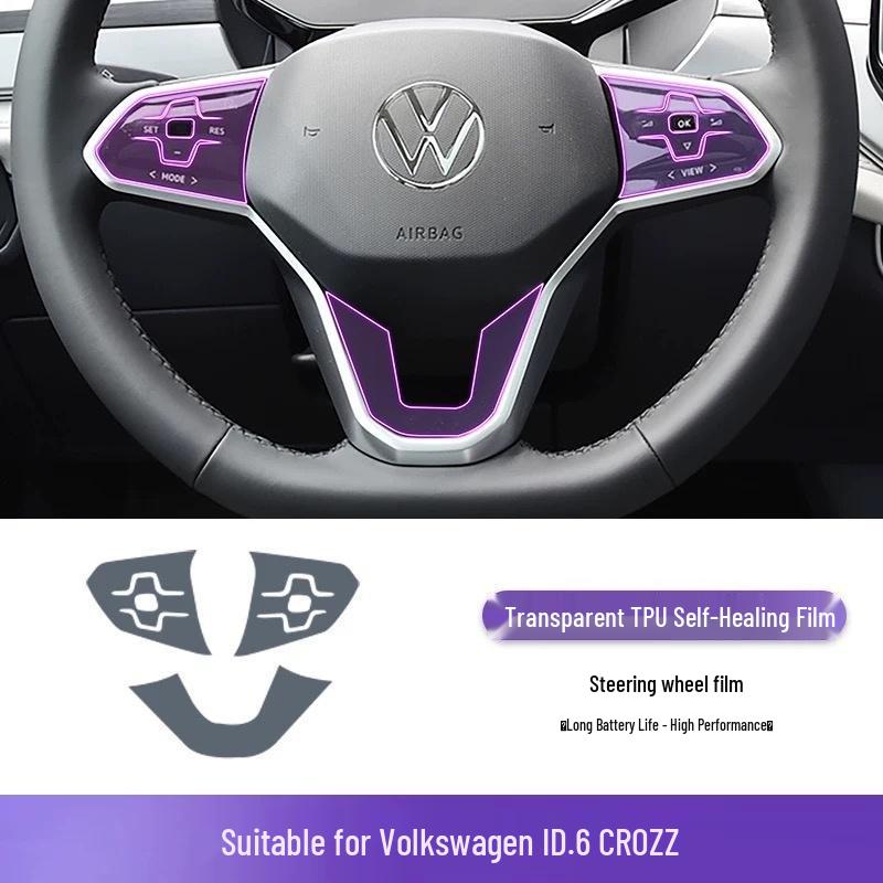 Защитная пленка для интерьера Volkswagen ID6X/CROZZ (для консоли и экрана переключения передач)