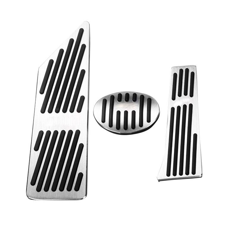 Автомобильные аксессуары для BMW X1 F48 F49 X2 F39 F45 F46 Tourer из алюминиевого сплава, педали акселератора, тормоза, подставка для ног, чехол для педали