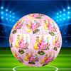 Custom Name Personalized Princess Peach Toadstool Print Size 5 Soccer Ball Training & Match Football, for Team, Kicking, Gift for Football Enthusiasts