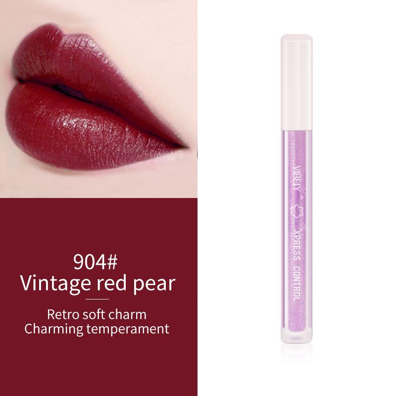 VIBELY Young Girl Fantasy Прозрачное Зеркало Водянистая Глазурь Для Губ Тонкий Блеск Перламутровый Блеск Для Губ Антипригарный Блеск Для Губ Праймер