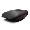 Для Toyota Camry 2006 2007 2008 2009 2010 2011 Крышка центральной консоли автомобиля Крышка подлокотника Черный / Черная кожа с красной строчкой