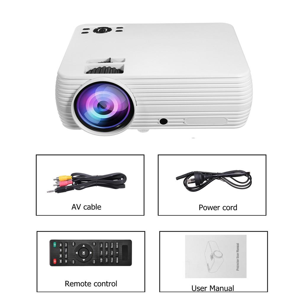 X5 LCD Projector Home Cinema Theater Movie LED Projector HD Support 1080P 7000 Lumens