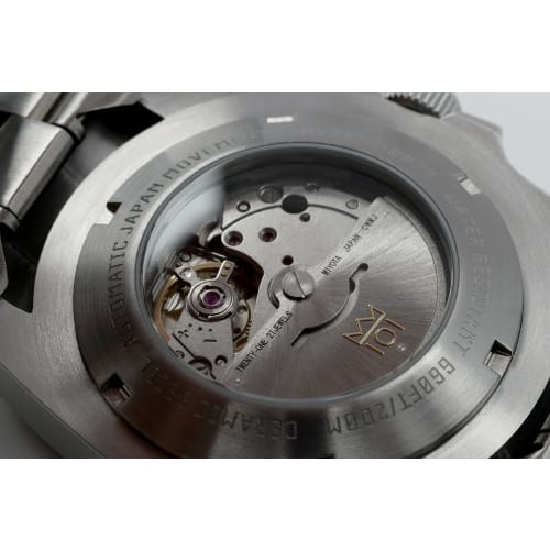 NEW Model HYAKUICHI 101 Ceramic Bezel Diver's Watch Mechanical Automatic Hand Winding Automatic Non-Date 200m Water Resistant Reverse Rotation Prevent