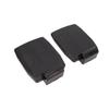 2pcs Wheelchair Footplate Plastic Ergonomic Wheelchair Footrest Pedal Replacement Accessory 7 Inch