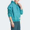 Adidas Мужская флисовая толстовка с капюшоном Lounge с нашивкой-логотипом, арктический синий цвет IM0479