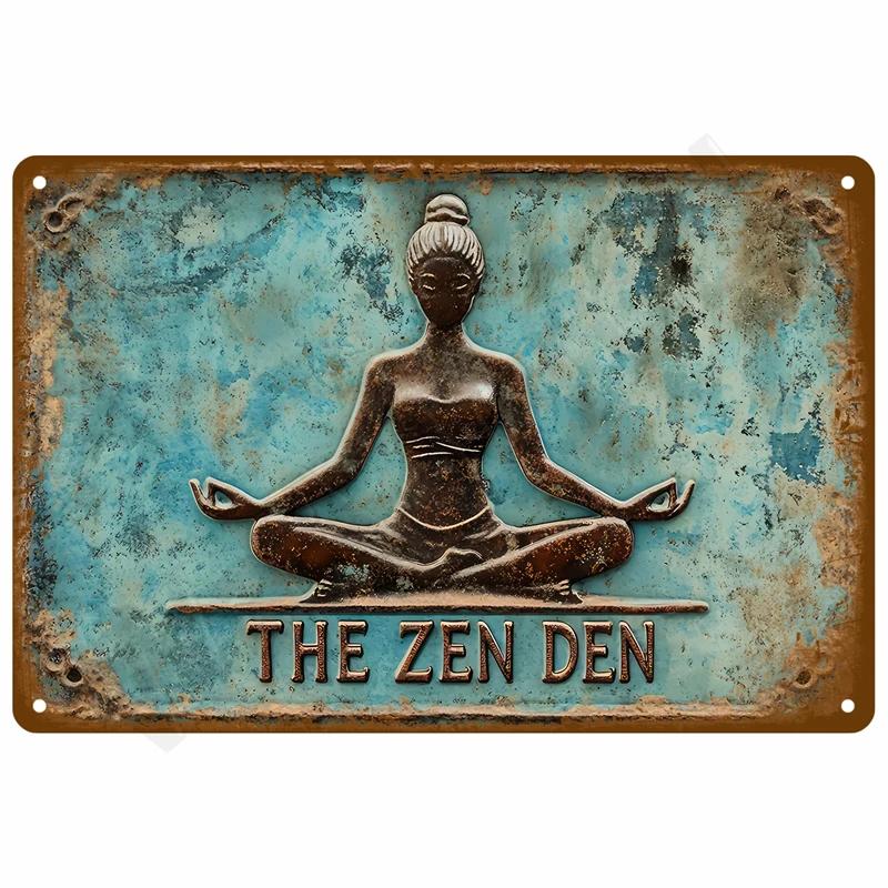 Винтажная металлическая пластина Жестяная табличка Тарелки Бар Ретро Металлическая вывеска Настенное искусство Мурал Эстетичные предметы декора для комнаты дома Постер Украшение для гаража