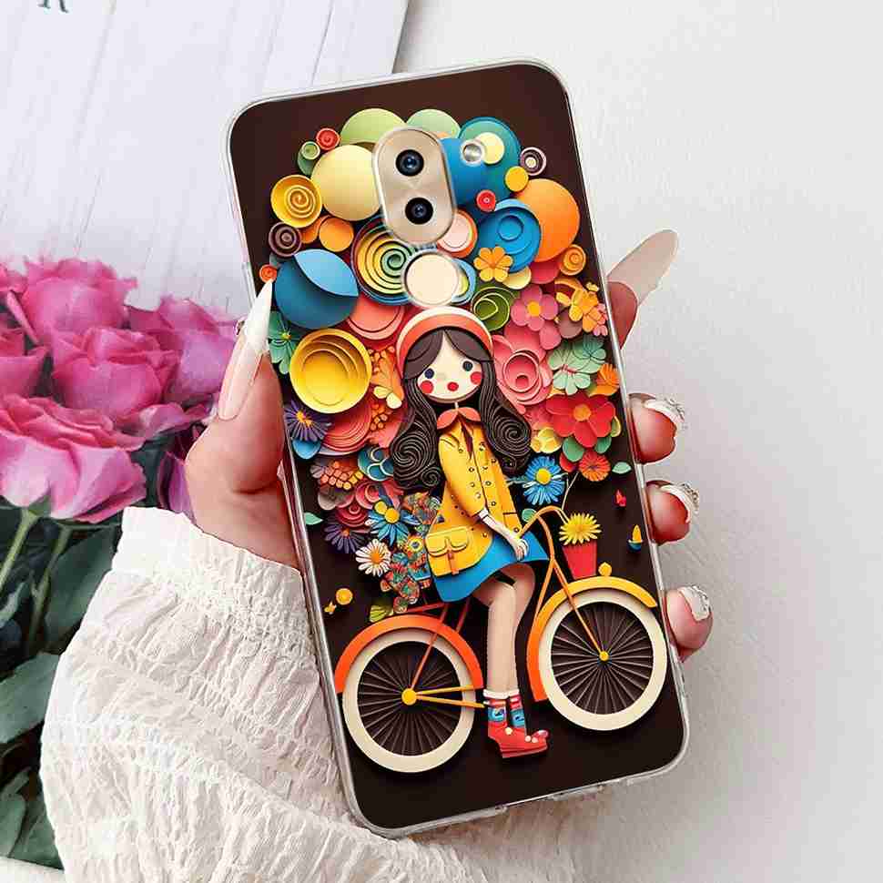 Чехол для Huawei Honor 6X BLN-AL10 Милый Мультяшный Рисунок Мягкий Силикон ТПУ Чехол для Honor 6X 6x BLN-L21 5.5" Популярные Кошки Чехол