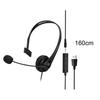 Wired Earpiece Ergonomic Plug And Play Playable Control Wide Compatibility 20-20000HZ Call ABS Calling Center Wired Headset Personal Use