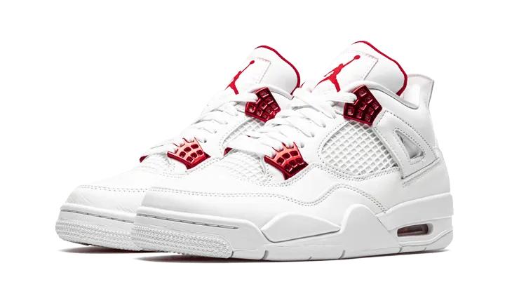 Air Jordan 4 Retro Металлический Красный