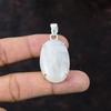 Rainbow Moonstone Pendant Handmade Latest Design Pendant 925 Sterling Silver Pendant Dainty Gemstone Pendant Gift For Girl Wonderful Pendant