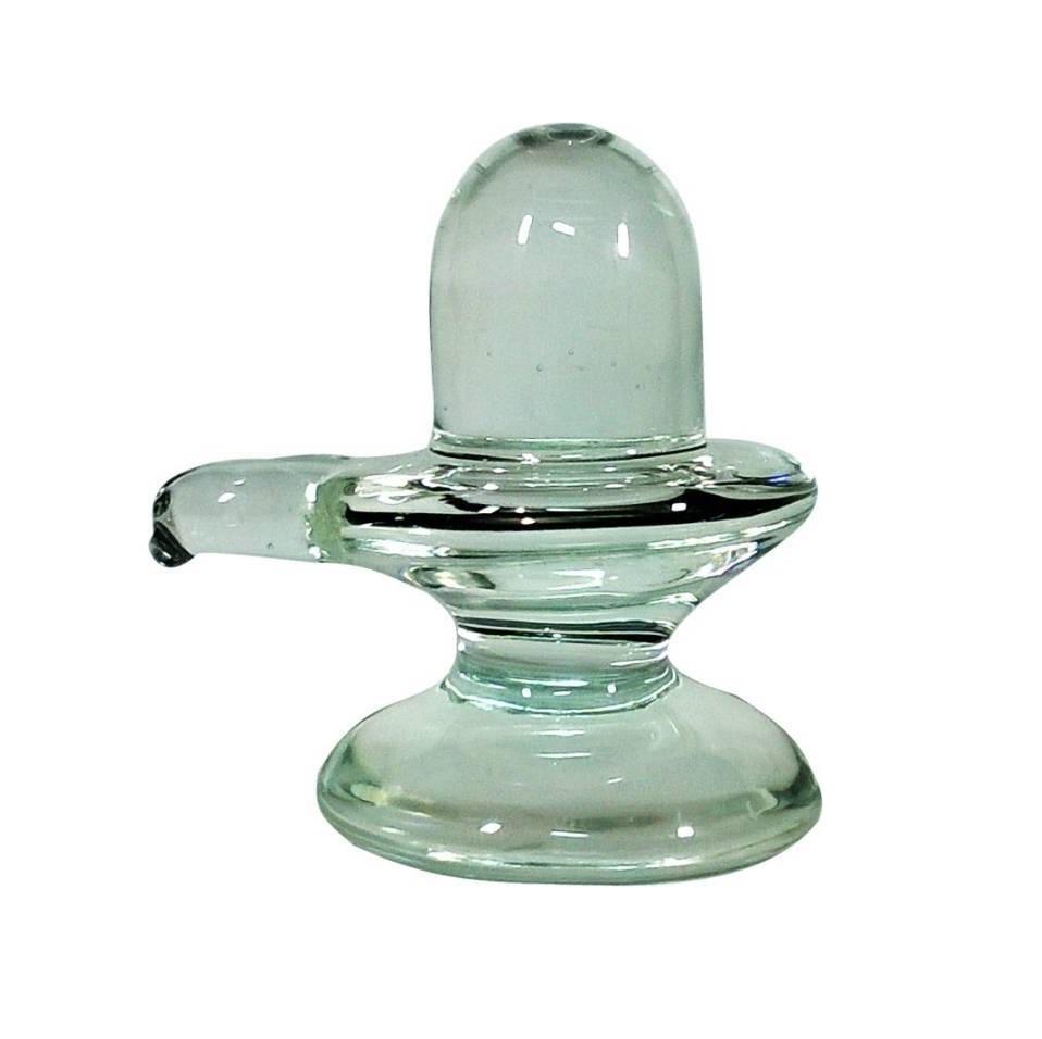 Кварцевый Шивлинг, Crystal Sphatik Shivling, Kalyan Puja