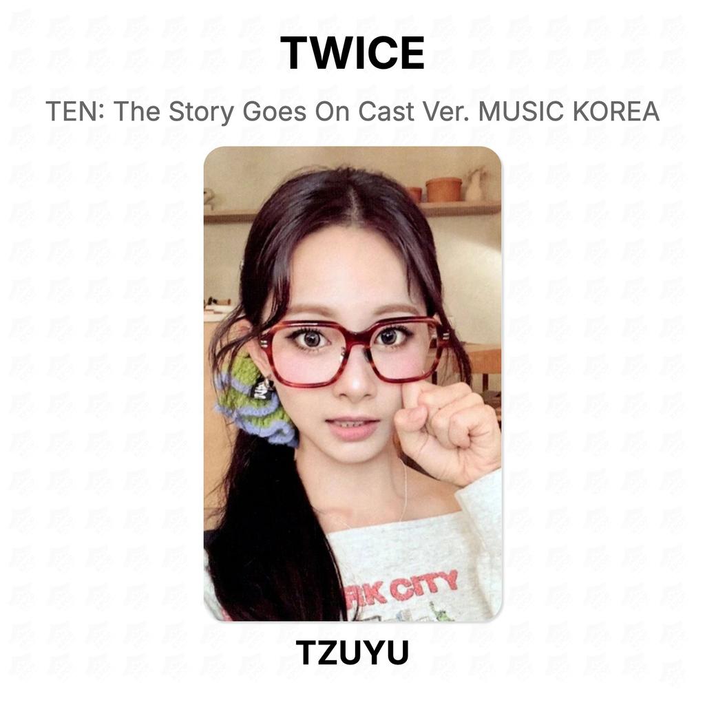 Twice ДЕСЯТЬ: История продолжается Версия для актеров. MUSIC KOREA Официальная фотокарточка