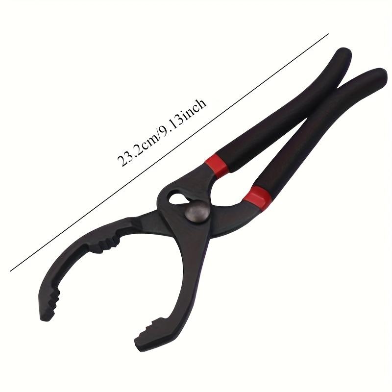 Adjust. HD Oil Filter Wrench: Non-Slip Grip, Quick Assembly, Long Handle. For Cars, Trucks, Motorcycles, ATVs, Boats.