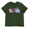 Round Neck  Charlie Emily Tinkerbell Fanart T-shirt  Sports T-shirts Vintage Funny Novelty Aactivity Competition USA Size