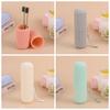 Container Plastic Bathroom Accessories Toothbrush Case Tooth Brush Non-Slip Strip Storage  Box