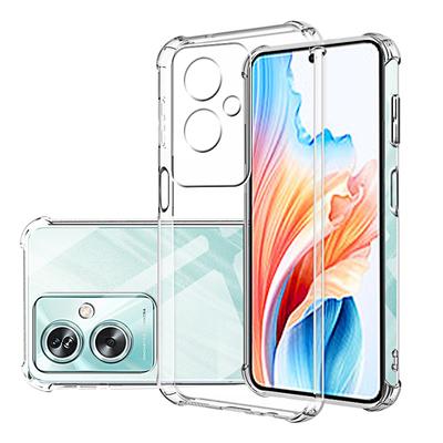 Противоударный прозрачный силиконовый мягкий чехол для Oppo A98 5G A38 A18 4G A79 5G A78 A58 4G A57e A17 A96 4G A77 5G прозрачный чехол