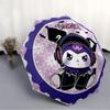 1pc Gothic Kuromi Automatic Open/Close Umbrella - Compact Travel Umbrella with 8-Rib Durable Frame yy251023056