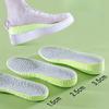 1Pair Boost Height Increase Shoes Insoles Men Women Soft Comfort Running Sports Insole for Feet 1.5/2.5/3.5cm Growing Shoe Pads