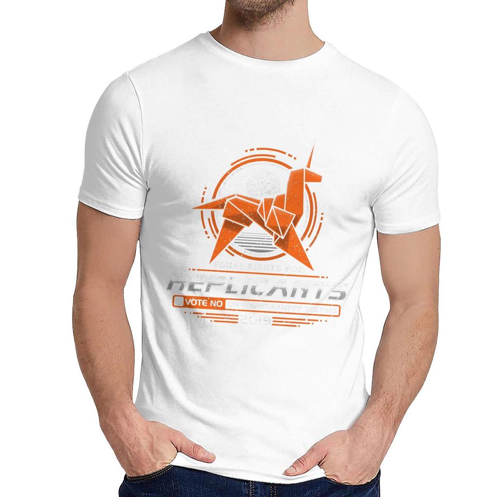 Round Collar Equal Rights For Replicants Blade Runner 2049 Movie T Shirt Popular For Male Pure