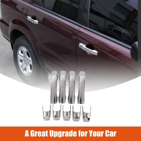 Накладка на ручку наружной двери из серебристого хрома для Honda Pilot 2003-2008