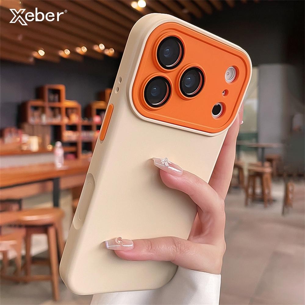 AI Camera Control Button Contrast Color Liquid Silicone Case For iPhone 17 Pro Max 16 15 14 13 12 Pro Max Plus Air Soft Cover