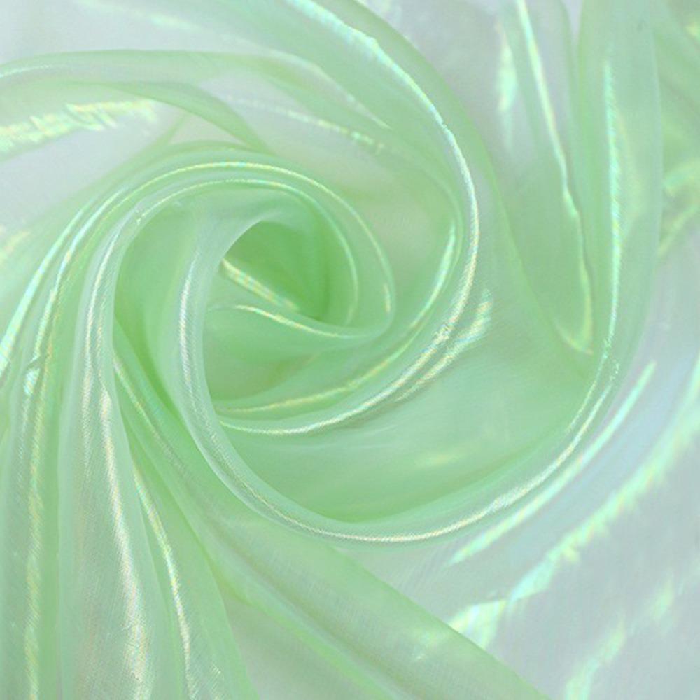 Thin Laser Tulle Shiny Organza Dresses Fabric Skirts Clothes Sewing Organza Fabrics  Designer