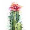 Красочная алмазная живопись Кактус 5D полная круглая Алмазная вышивка мозаика растение ручной работы комплект декора для дома