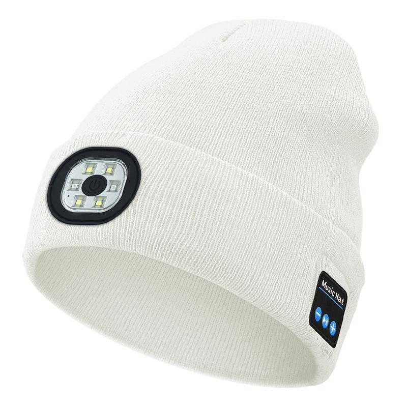 Новый стиль Bluetooth 5.4 Музыкальная стерео вязаная шапка для TikTok