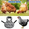 Chicken Saddle for Hens Waterproof Chicken Apron Back Protector with Adjustable Strap Hen Saddle Vest Jacket for Poultry Back Feather Protection