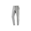 Solid Color Logo Casual Knit Joggers Men Bottoms Grey 804409-063