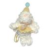 Girlish Heart Lop-Eared Rabbit Plush Pendant: Cute Cartoon Top Hat Keychain & Bag Charm