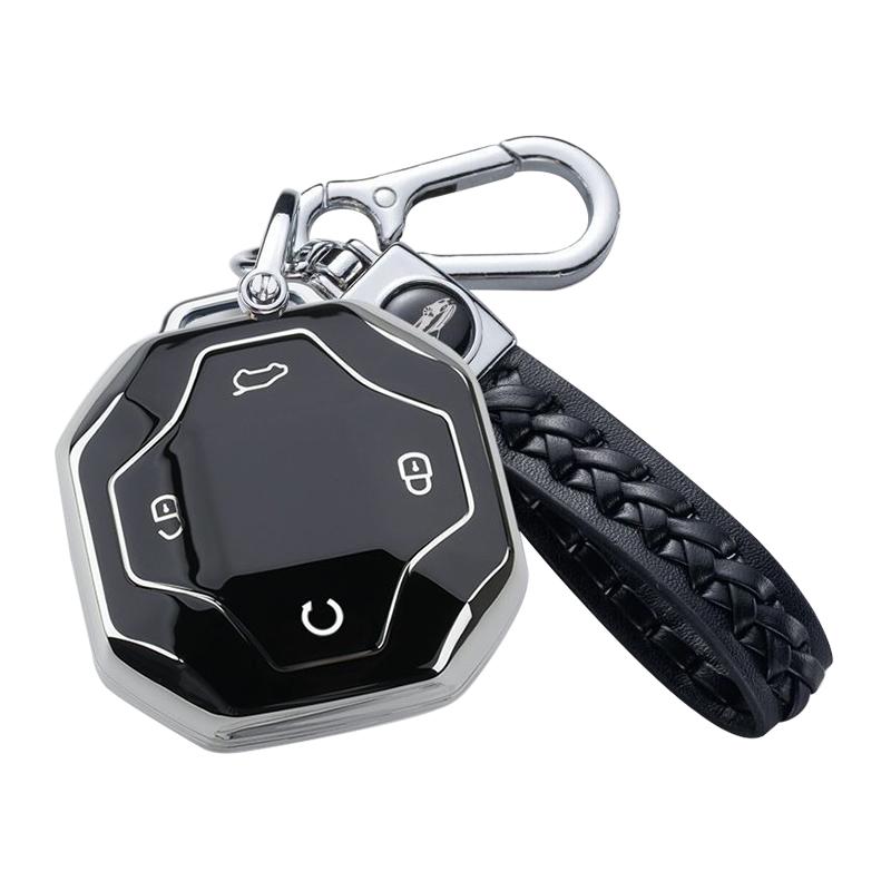 Чехол для ключа автомобиля для Chery Jetour T2 Traveler Traveller Pro 2023 2024 Чехол для пульта ДУ Брелок-держатель Брелок Аксессуары для интерьера
