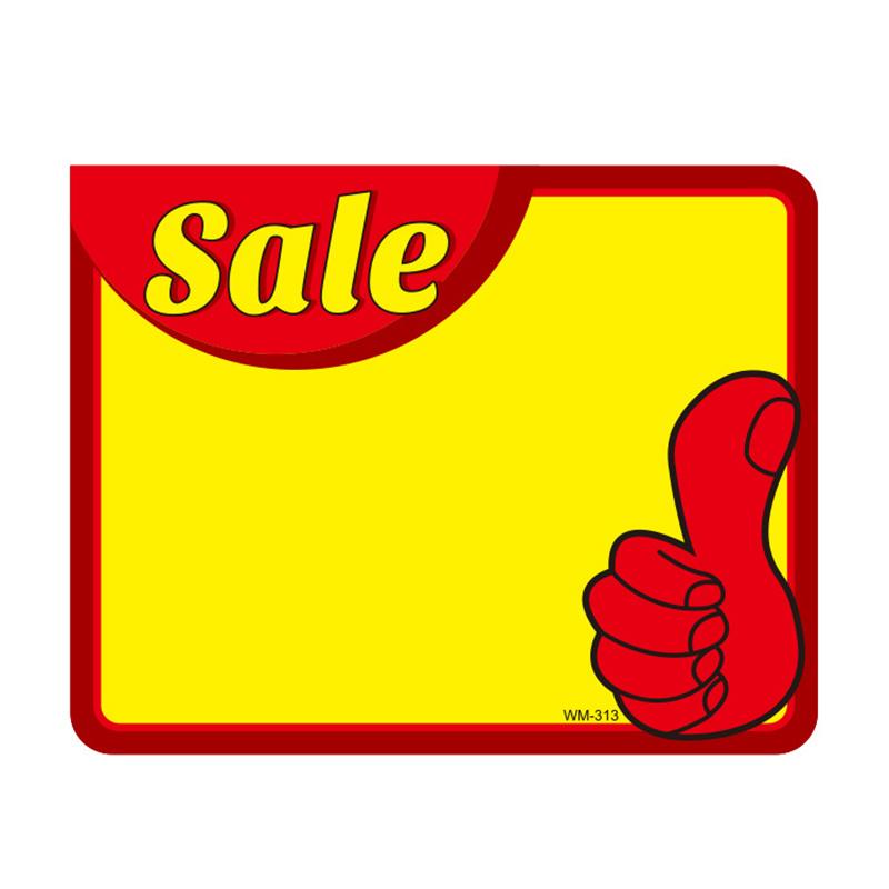 50 шт. Белые картонные ценники Бирки для цен на товары Магазинные бирки Рекламные наклейки Розничная торговля Продажи