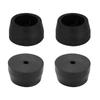 4Pcs AntiVibration Pads Engineering Plastics Feet Mat Cushion for 1P2.5P3P4P5P Air Compressor