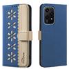Для Infinix Note 40 Кожаный чехол SPARK 30C Сращивание Контрастный цвет Цветок Кошелек с отделениями для карт