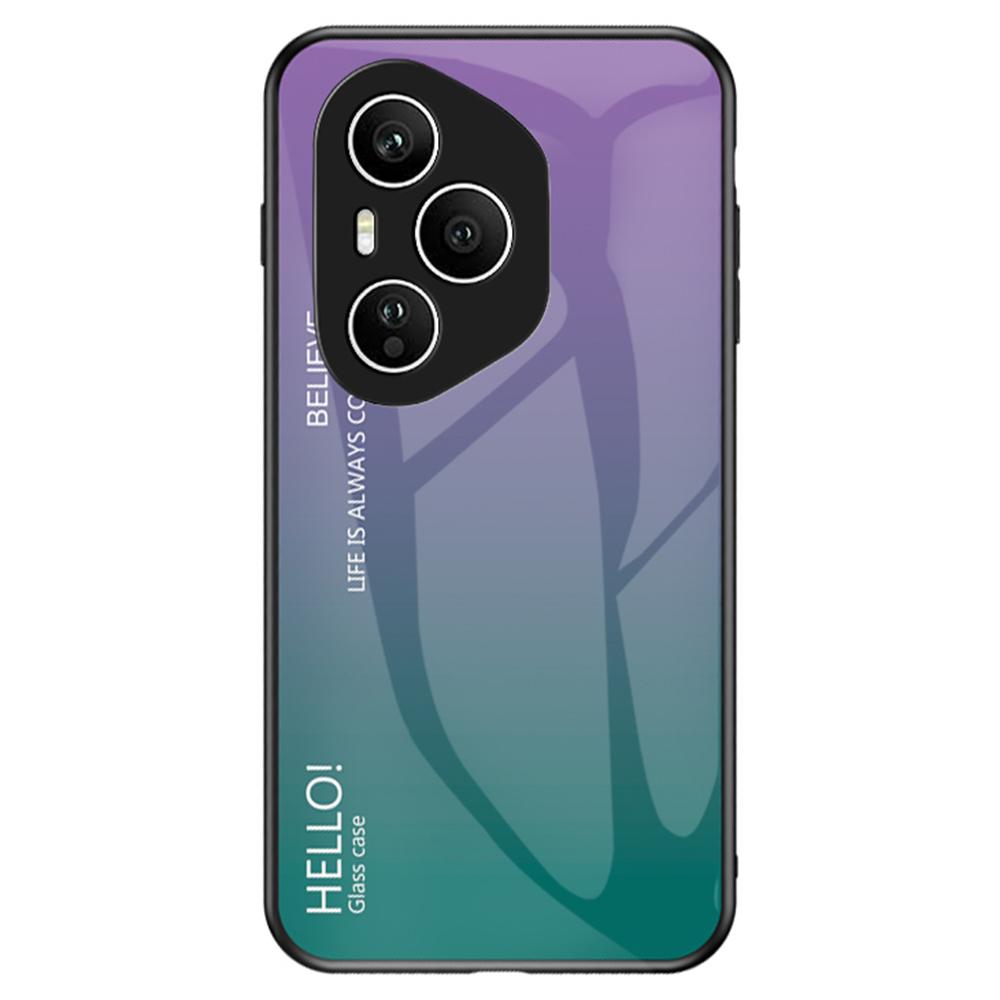 Для Honor 400 Pro 5G (Глобальный) Противоударный чехол из закаленного стекла+ПК+ТПУ