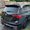 For Volkswagen Tiguan MK2 TSI TDI 2017-2023 Roof Wing High Quality Rear Spoiler Cap Up To R-Line Style Splitter Trim Body Kit