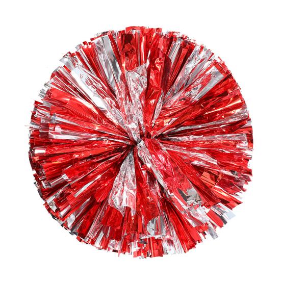 Букет из металлической фольги, ручные цветы для детей, подростков, спортивная команда, игра с мячом, растяжки для болельщиков, помпоны