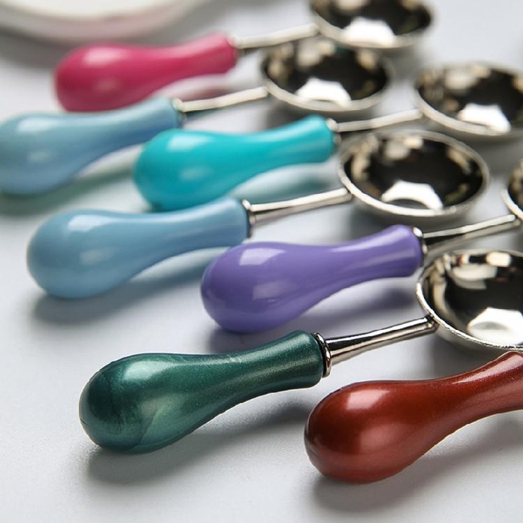 10 шт./набор Ложка для плавления воска для опечатывания Ложка для восковой печати Ложка для плавления штампа для восковой печати Конверт