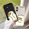 Милый Чехол-Подставка с Уткой и Жестом "Большой Палец Вверх" для Xiaomi Redmi Note 14 Pro Plus A1 A2 A3 A4 12C 10 14C 12 12s 11 11s Note 13 13C