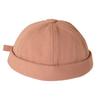 Vintage Men's Summer Cotton Brimless Skullies Cap Street Portable Docker Hats Multipurpose Beanie Hat Hip Hop Hats Japanese INS