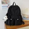 Cute Butterfly Knot School Backpack For Girls With Lightweight Waterproof Nylon For Middle School