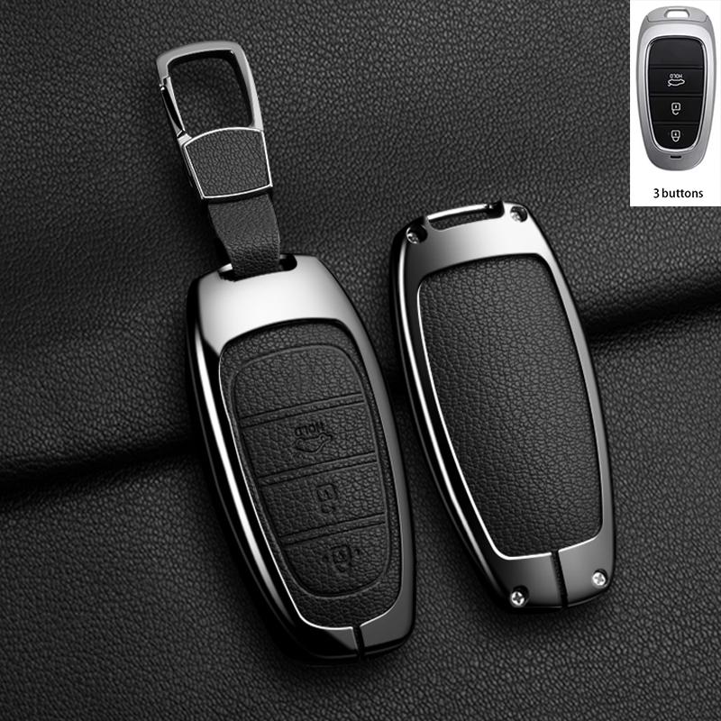 Чехол-ключница для Hyundai Sonata Sel Ev 6 8 Ioniq 5 Nexo Tucson Sonata Grandeur Sonata Металлическая защитная оболочка